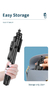 Imagem do Cool dier-selfie stick com tripé, monopé dobrável com obturador bluetooth