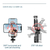 Cool dier-selfie stick com tripé, monopé dobrável com obturador bluetooth