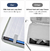 Imagem do Capa para tablet multibolsos à prova de choque, bolsa de proteção,