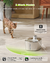 Imagem do APETDOLA-Fonte de água sem fios para cães e gatos, Auto Sensor Bebedouro, Aces