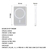 Carregador Portátil Indução iPhone Magsafe Apple Sem Fio Bateria Carga