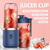 Double Cup Multifunction USB Fruit Mixers, Espremedor elétrico portátil, Liquidificador, Espremedor de frutas, Copo, Milkshake Food, Juice Maker na internet