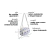 Bolsa Chuchu Azulejaria Off White - loja online