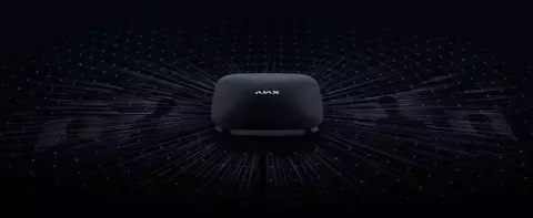 REX 2B - Repetidor de señal de radio con compatibilidad para verificación fotográfica (NEGRO)