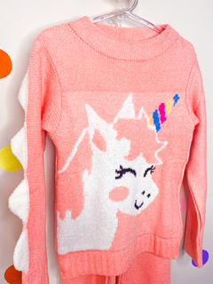 Conjunto tricot unicórnio - comprar online