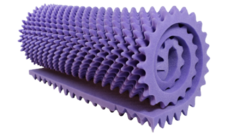 COLCHAO CAIXA DE OVO - ESPUMA DS 728 - 1880 MM X 880 MM X 50 MM - JB ESPUMA