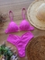 Biquíni Lipo Texturizado Rosa