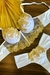 Conjunto Cropped Fabiane Branco/Dourado