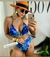 Biquíni Hot Pants Estampa Fundo do Mar - Glamour Boutique Moda Praia