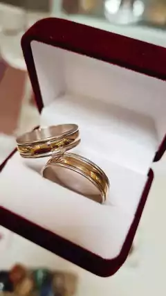 PROMO!! Combo Alianzas Plata y Oro Labaradas y Cintillo - tienda online