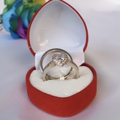 Anillo Doble Corazon - tienda online