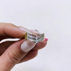 Anillo Doble Medio sin Fin - comprar online