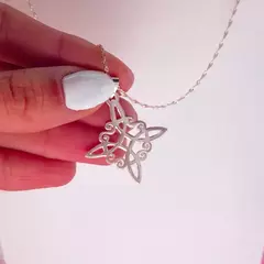 DIJE nudo de Bruja - plata 925