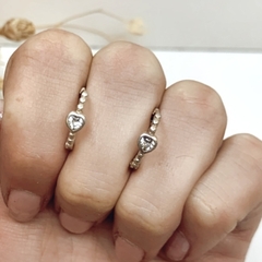 Aros Cubanos Cristal Corazón - comprar online