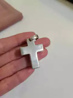 DIje Cruz Plata Inflada