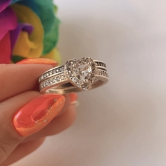 Anillo Doble Corazon en internet