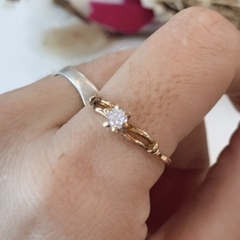 Anillo Solitario 18k - comprar online