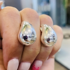Aros Gota acero Blanco