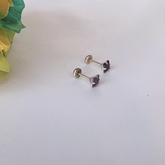 Abridor Flor Cristal Negro - comprar online