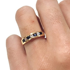 Anillo medio Sin Fin Oro 18k - comprar online