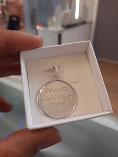 Medallas para Grabar Plata 925 - comprar online