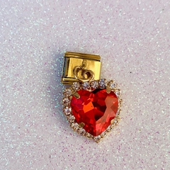 Charms- PI - Dije Corazón Rojo - comprar online