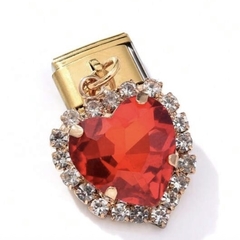 Charms- PI - Dije Corazón Rojo