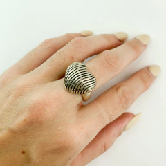 Anillo Corazon Lineas - comprar online