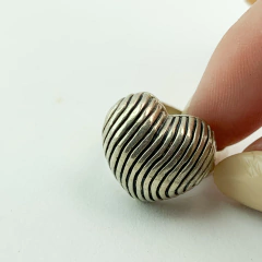 Anillo Corazon Lineas - Be Gloss Joyas