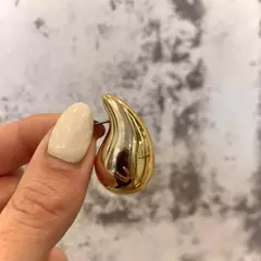 Aros Gota Acero Dorado en internet