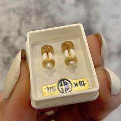 Abridor 18kt Perla en Flor