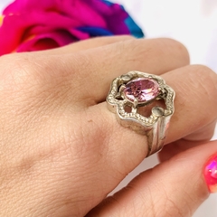 Imagen de Anillo Cristal Rosa