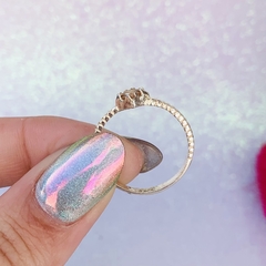 Anillo rombo cristal - Plata 925 - comprar online