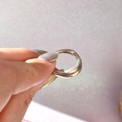 Anillo triple fusion- Plata 925 - tienda online