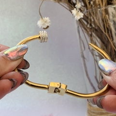Imagen de Esclava Donitas Gloss Gold- Bañada en oro