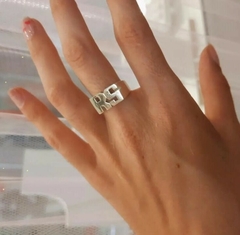 Anillo Inicial Plata 925