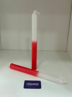 VELA PALITO BICOLOR - 1KG (32 unidades) ESCOLHA A COR - loja online