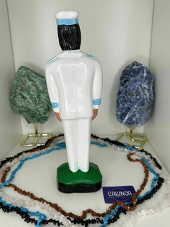 IMAGEM UMBANDA - CAPITÃO DO MAR | GESSO | 20CM - comprar online