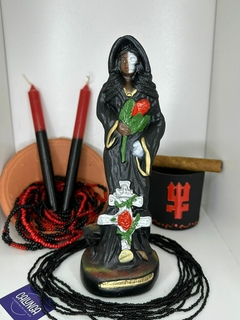 IMAGEM UMBANDA - POMBAGIRA ROSA CAVEIRA | GESSO | 20CM