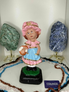 IMAGEM UMBANDA - ERÊ MENINA | GESSO | 15CM