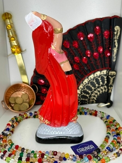 IMAGEM UMBANDA - CIGANA DO BARALHO | GESSO | 20CM - comprar online