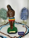 IMAGEM UMBANDA - CABOCLA JUSSARA | GESSO | 18CM