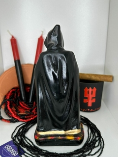 IMAGEM UMBANDA - EXU GUARDIÃO PRETO | GESSO | 20CM - comprar online