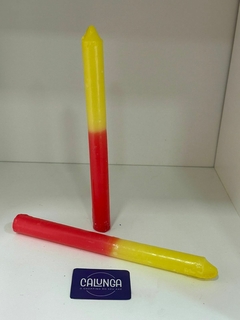 VELA PALITO BICOLOR - 1KG (32 unidades) ESCOLHA A COR - comprar online