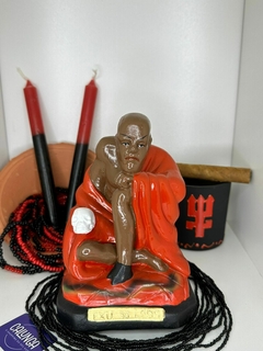 IMAGEM UMBANDA - EXU DO LODO | GESSO | 18CM