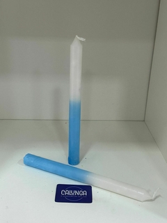 VELA PALITO BICOLOR - 1KG (32 unidades) ESCOLHA A COR na internet