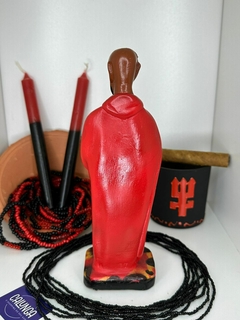 IMAGEM UMBANDA - EXU GIRA MUNDO | GESSO | 20CM - comprar online