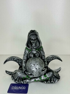 IMAGEM ESOTÉRICA - GAIA MÃE LUA | RESINA | 15CM