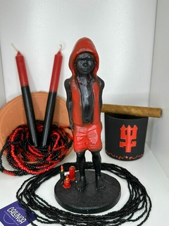 IMAGEM UMBANDA - EXU MIRIM | RESINA | 20CM