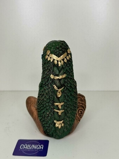 IMAGEM ESOTÉRICA - GAIA MÃE TERRA | RESINA | 15CM - comprar online